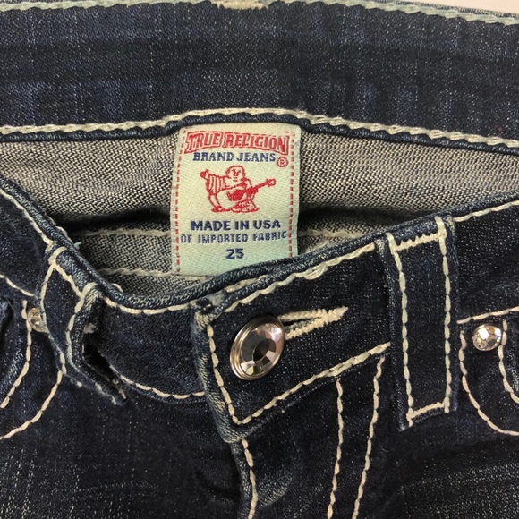 Womens True Religion Jeans Disco Becky Big T Sz 25 - Picture 3 of 8